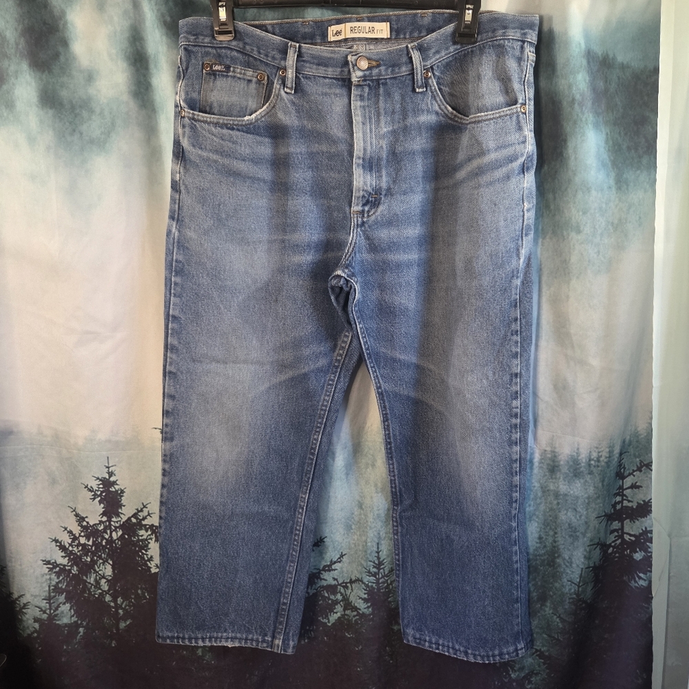 Lee Regular Fit Blue Jeans